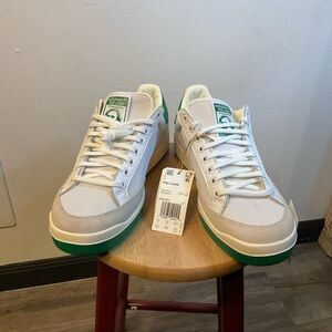 Adidas Rod Laver Men's White and Green Sneakers
